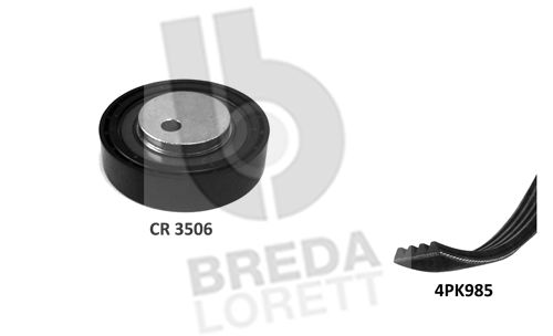 BREDA LORETT Moniurahihnasarja KCA0055